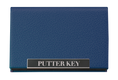 Load image into Gallery viewer, Putter Key putting aid case in navy