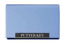 Putter Key putting aid case in light blue