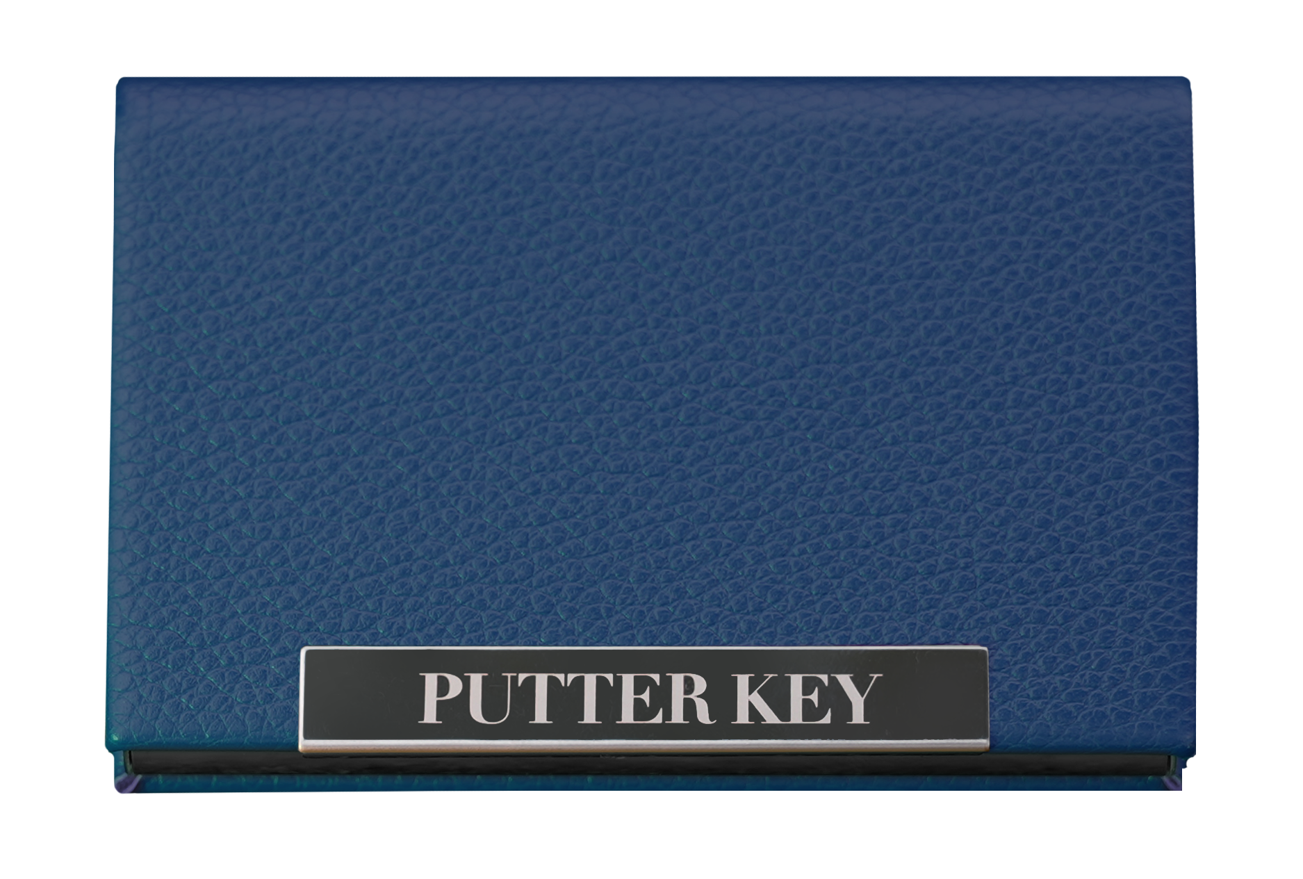 Putter Key putting aid case in navy