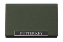 Putter Key putting aid case in olive