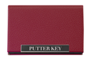 Putter Key putting aid case in red