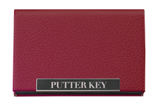 Putter Key putting aid case in red